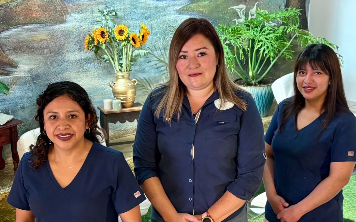 El equipo de Antigua Oasis Spa